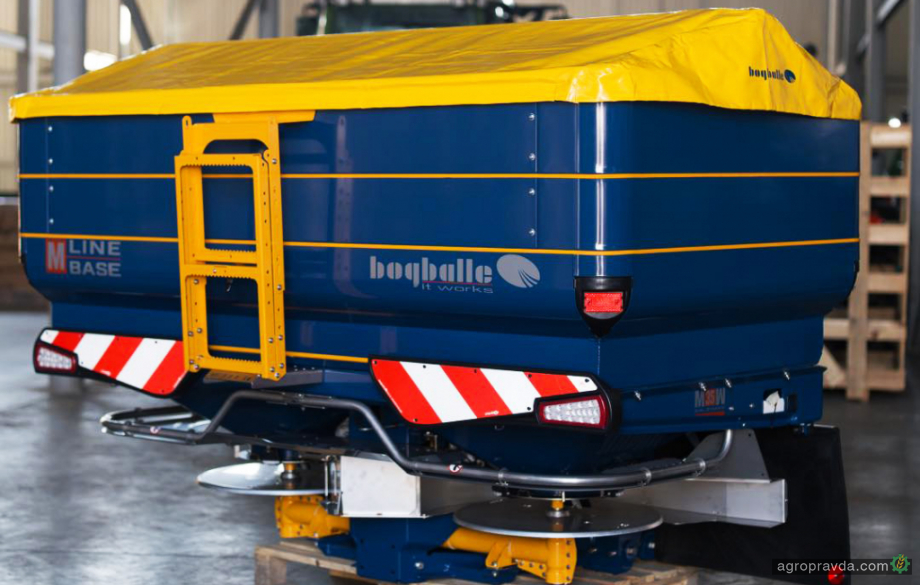 Як працювати з розподільником мінеральних добрив Bogballe. Поради спеціаліста