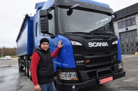 Scania начала сезон поставок техники для аграриев Украины