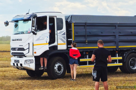 Яку техніку Daewoo Trucks для агросектору було представлено на Черкащині