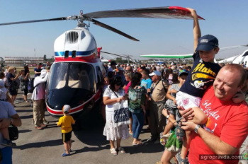 Первый украинский вертолет получит сельскохозяйственную модификацию