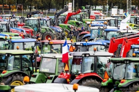 Как отстаивают свои права фермеры в ЕС. Фото