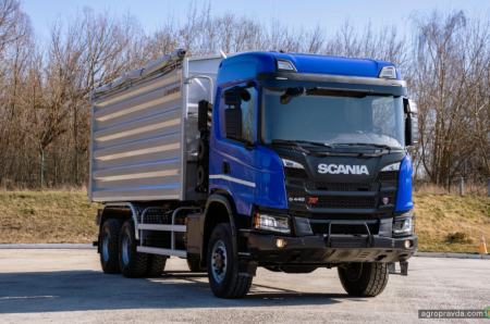 Scania представила аграрний самоскид польових робіт