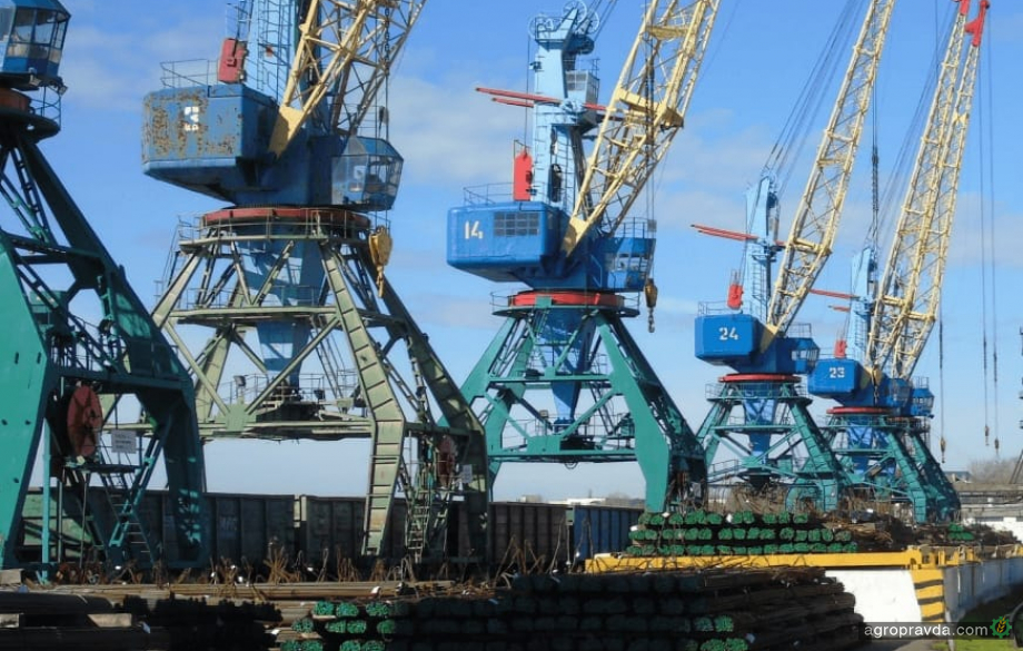 Дунайські порти збільшили обсяг експорту агропродукції в 42 рази