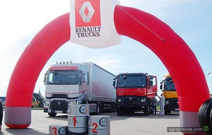 Грузовики Renault Trucks поразили своей экономичностью