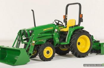 Модернизированы мини-тракторы John Deere 3E и 3R Series