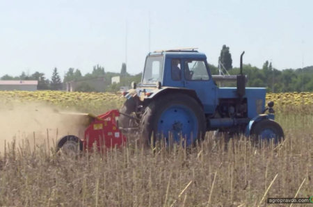Які мульчувачі краще використовувати після збирання пшениці