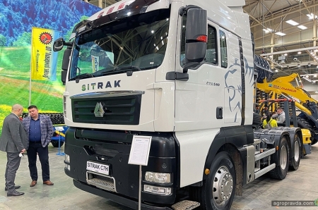 На украинском рынке представили две модели SITRAK для региональных перевозок