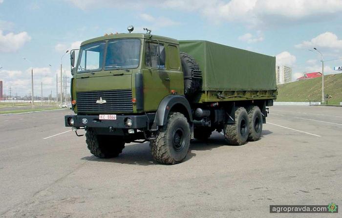 МАЗ поставит Украине армейские грузовики