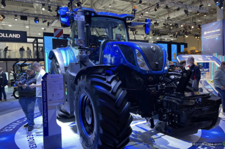 New Holland розширив пропозицію серійних метанових тракторів