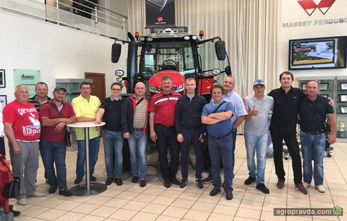 Украинская делегация посетила тракторный завод Massey Ferguson во Франции