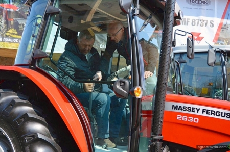 В Украине впервые представили тракторы Massey Ferguson «от 50 л.с.»