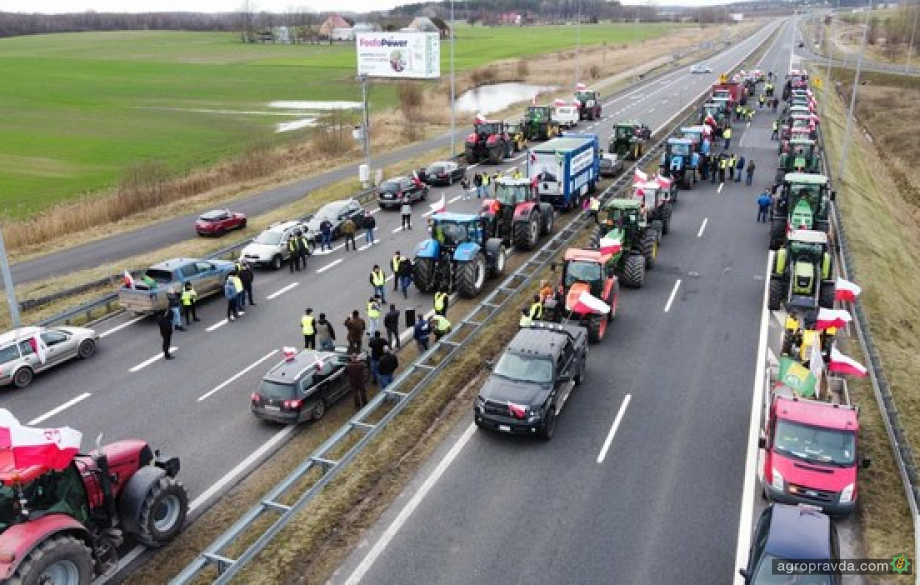 Польські фермери заблокують ще й кордон з Німеччиною 