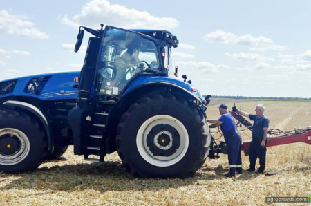 Як відпрацював трактор New Holland T8.415 Genesis під час дискування