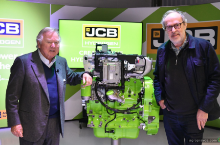 JCB виводить на ринок водневий двигун