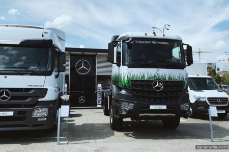 Mercedes-Benz представил новые решения для аграриев