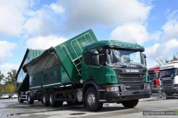 Scania подготовила аграрный самосвальный автопоезд для Украины