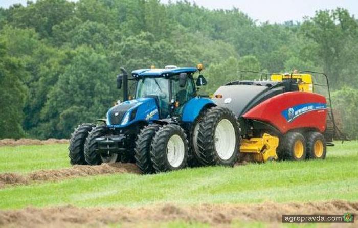 New Holland представил новые модели тракторов T7