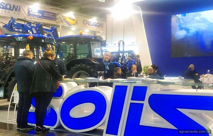 Тракторы Solis представили на крупнейшей европейской выставке