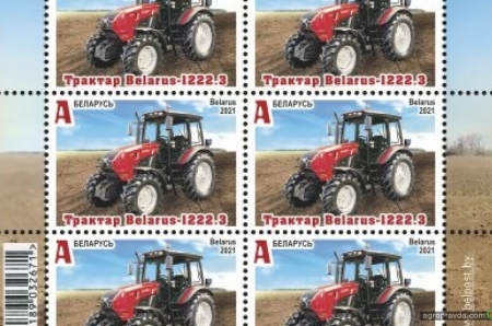 Изображения тракторов Belarus претендуют на победу в конкурсе «Лучшая почтовая марка»