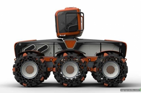 Valtra подготовила новый 6-колесный модульный трактор
