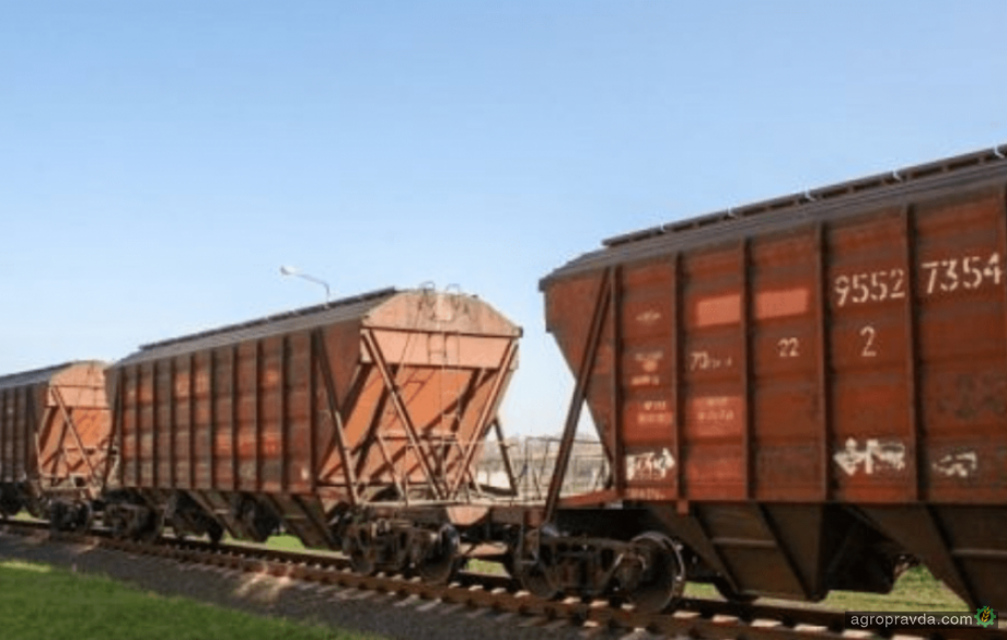 90% експортного зерна залізниця доправляє до портів