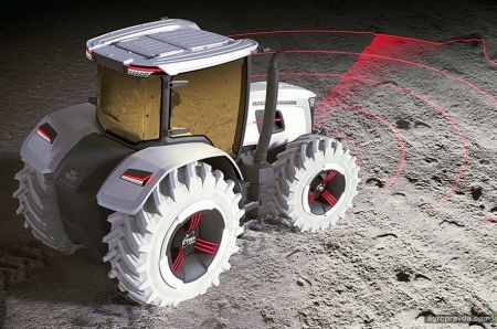 Massey Ferguson представил «лунный трактор»