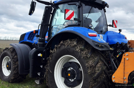 Як працюють New Holland T8 в парі з глибокорозпушувачем Moro Aratri