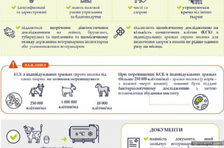У Мінагрополітики затвердили зміни до якості молока і молочних продуктів