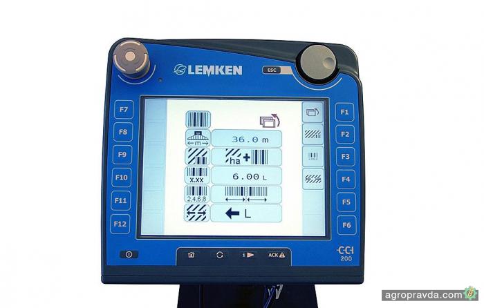 Lemken разработал автоматическое управление сеялками базе GPS