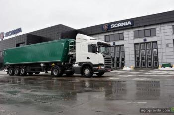 Аграрии уже начали получать зерновозы Scania в новом сезоне