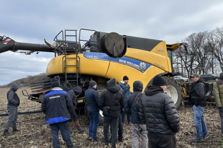 На Харківщині в грудні пройшов День поля New Holland