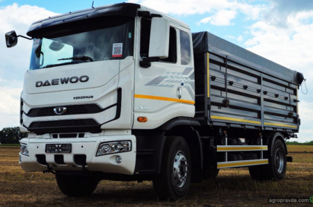 Яку техніку Daewoo Trucks для агросектору було представлено на Черкащині