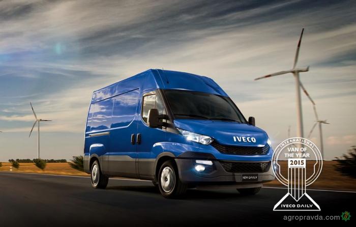 Новый Iveco Daily удостоен титула «Фургон года-2015»