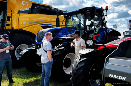 New Holland прийняв участь в форумі «Нове Зернятко»