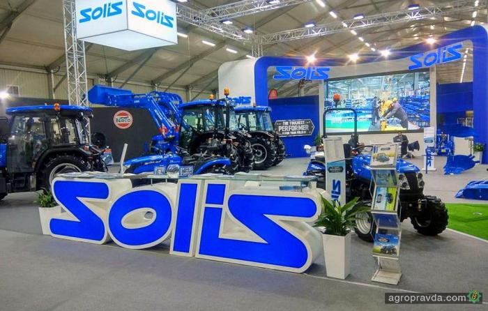 Тракторы Solis представили на крупнейшей европейской выставке 
