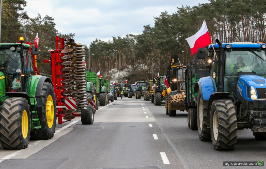 Українські та польські аграрії можуть домовитись про транзит у квітні