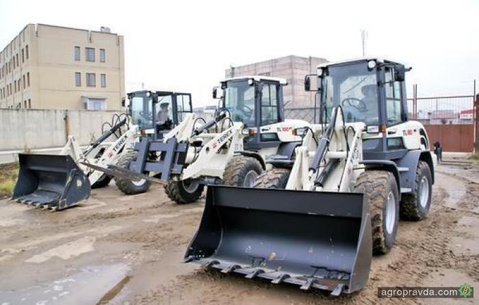 Тест-драйв фронтальных погрузчиков Terex TL