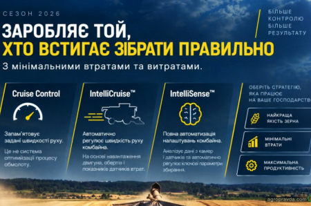 Які нові технології збирання врожаю пропонують комбайни New Holland CR