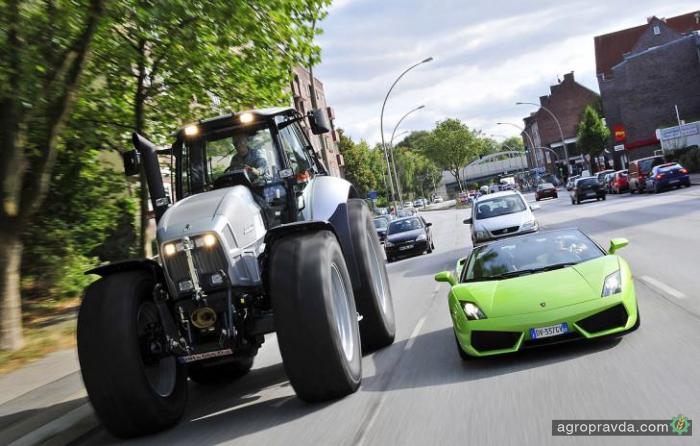 Lamborghini: трактор или автомобиль. Видео