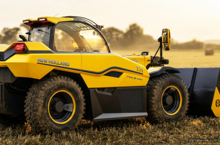 Прототип телескопічного навантажувача New Holland отримав нагороду за дизайн