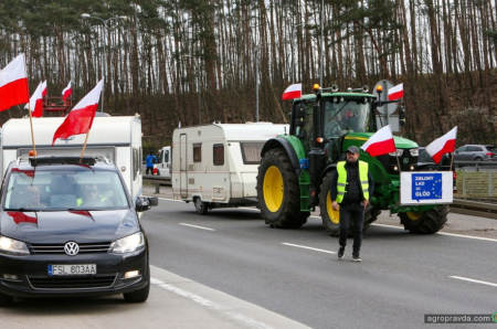 Польські фермери заблокували кордон з Німеччиною