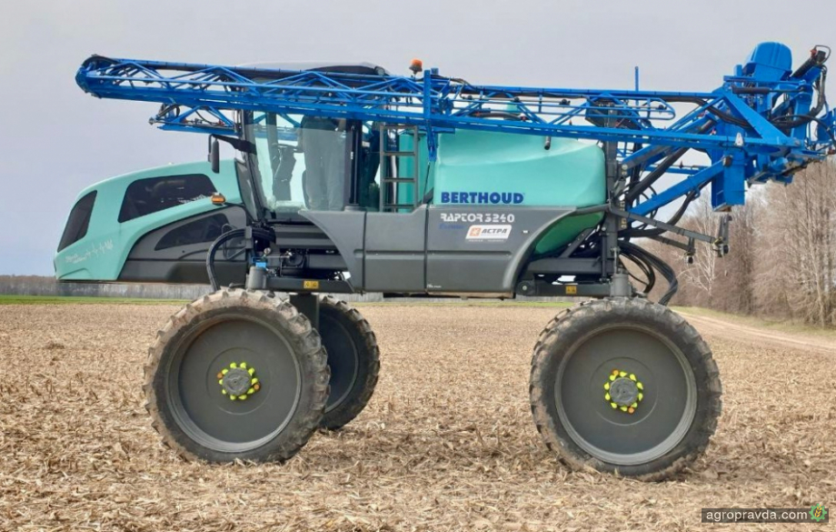 Аграрії Чернігівщини обрали самохідний обприскувач Berthoud