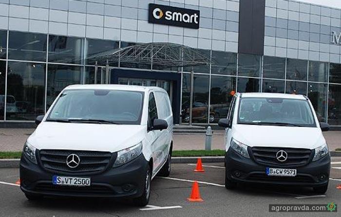 В Украине представили новинки коммерческой техники Mercedes-Benz
