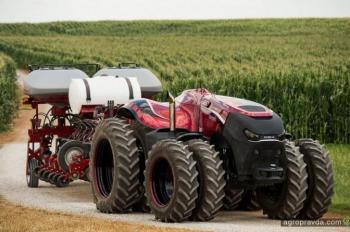 Case IH представил автономный трактор будущего. Видео