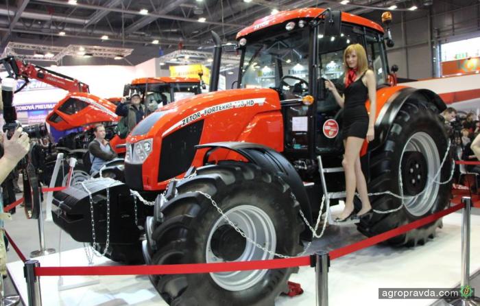Тракторы Zetor прибавили мощности