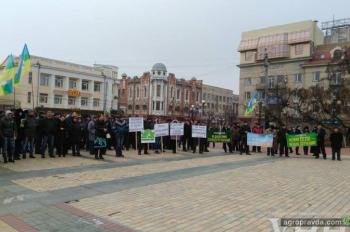 Начались акции протестов аграриев