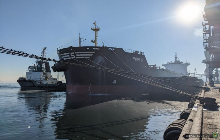 Із українських портів за вихідні відправили дев'ять суден із зерном