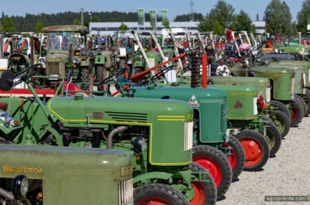Як пройшла одна з найбільших зустічей 500 історичних тракторів Fendt Dieselross