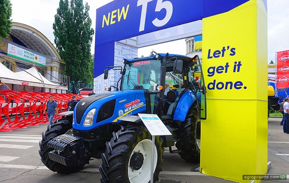 В Украине появился новый 110-сильный трактор New Holland