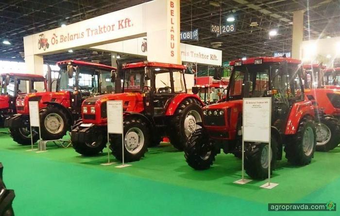 Бобруйские тракторы экспонируются в Будапеште